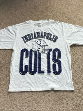 Indianapolis Colts White Graphic Short Sleeve Tee